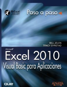 leer EXCEL 2010: VISUAL BASIC PARA APLICACIONES gratis online